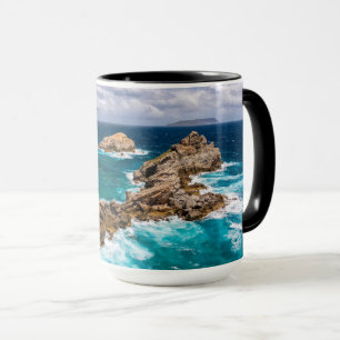 Pointe des Chateaux, Grande-Terre, Guadeloupe #2 Mugg
