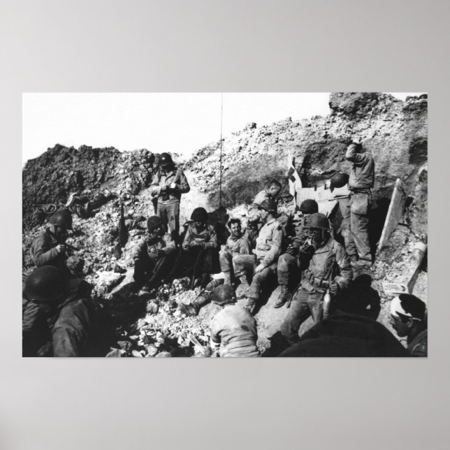 Pointe du Hoc Poster (Framsidan)