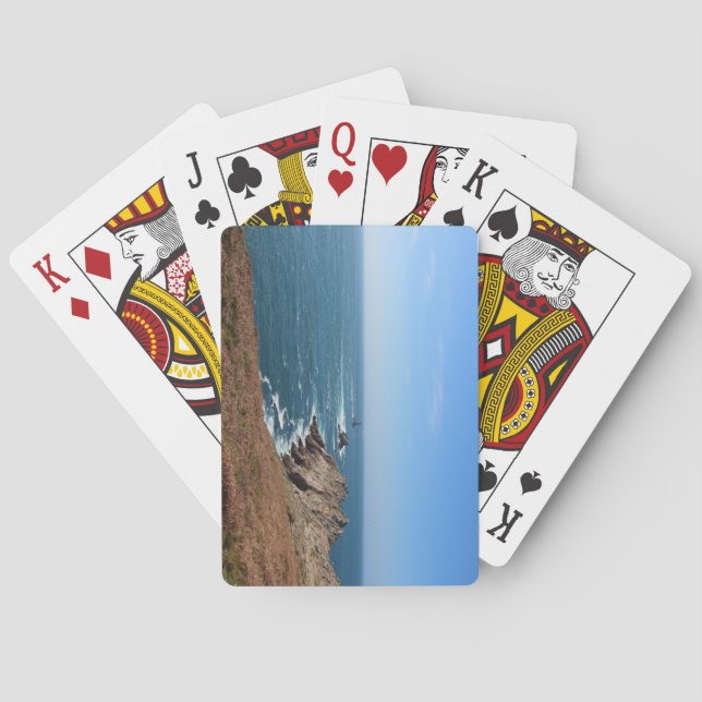 Pointe du Raz i Plogoff Casinokort (Baksidan)
