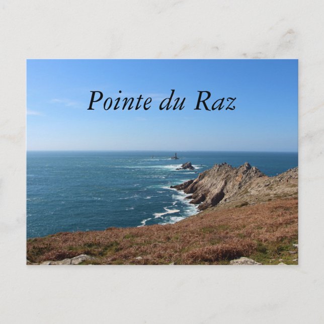 Pointe du Raz i Plogoff Vykort (Framsida)