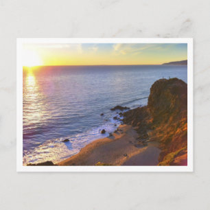 Pointe Dume Sunset(1) vykort