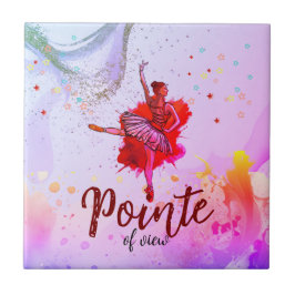 Pointe of View | Lastpall för flickor Kakelplatta