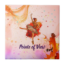 Pointe of View | Livlig Ballerina-konst