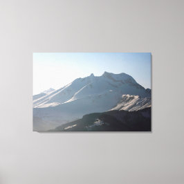 Pointe Percee Morzin Frankrike Helgdag Card Canvastryck