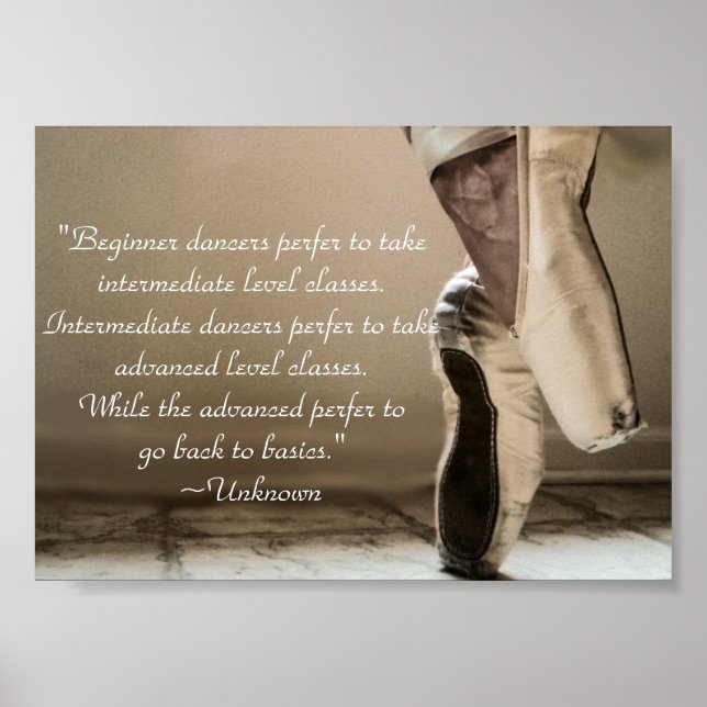 Pointe Shoe poster (Framsidan)