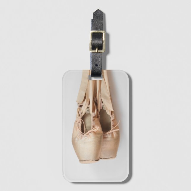 Pointe Shoes Bagagebricka (Framsida vertikal)