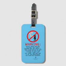 Pointe Shoes Warning Himlar Blue Card-plats
