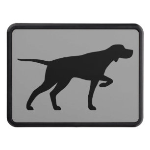 Pointer Hund Silhouette Tow Hitch Cover Dragkroksskydd