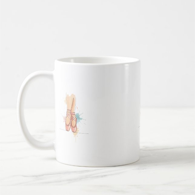 pointes ballerine kaffemugg (Vänster)