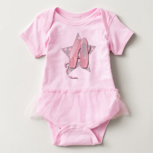 Pointes skor Body Kostym T Shirt (Framsida)