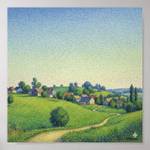 Pointillism Village liggande