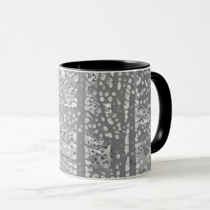 Pointillist träd mugg
