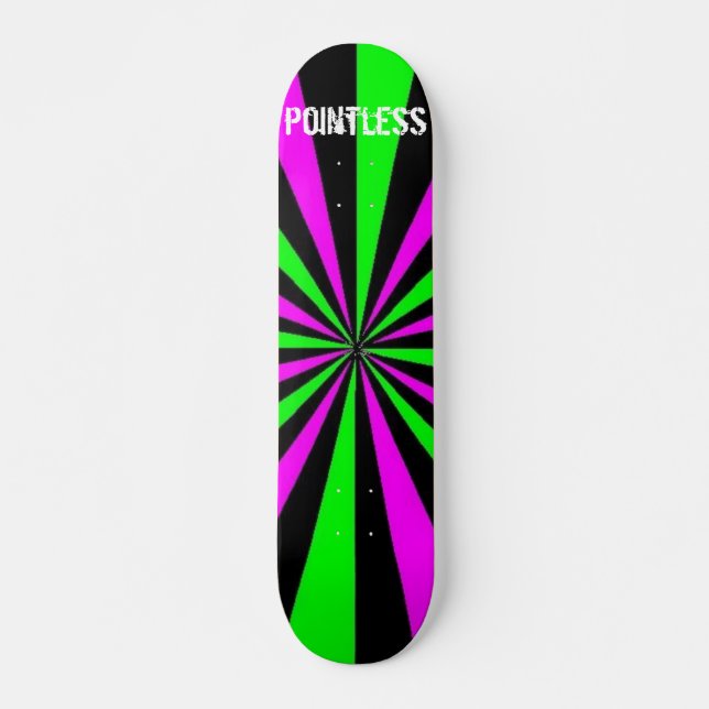 pointless skateboard bräda 21,5 cm (Framsida)