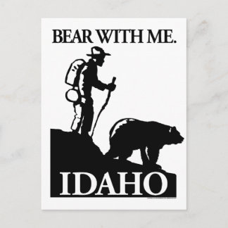 Points North Studio 'Bear with Me' Idaho Vykort