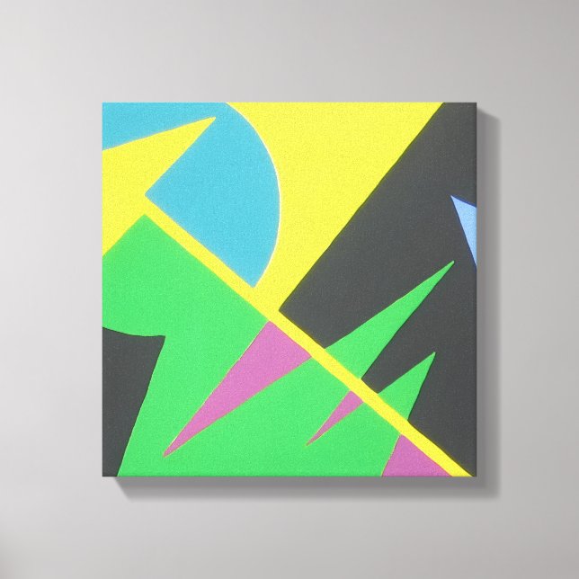 Points of Balance Canvastryck (Framsida)