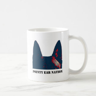 Pointy gå i ax nationen kaffemugg
