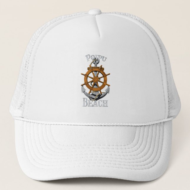 Poipu Beach Hawaii Vacation Nautical Anchor Helm S Keps (Framsida)