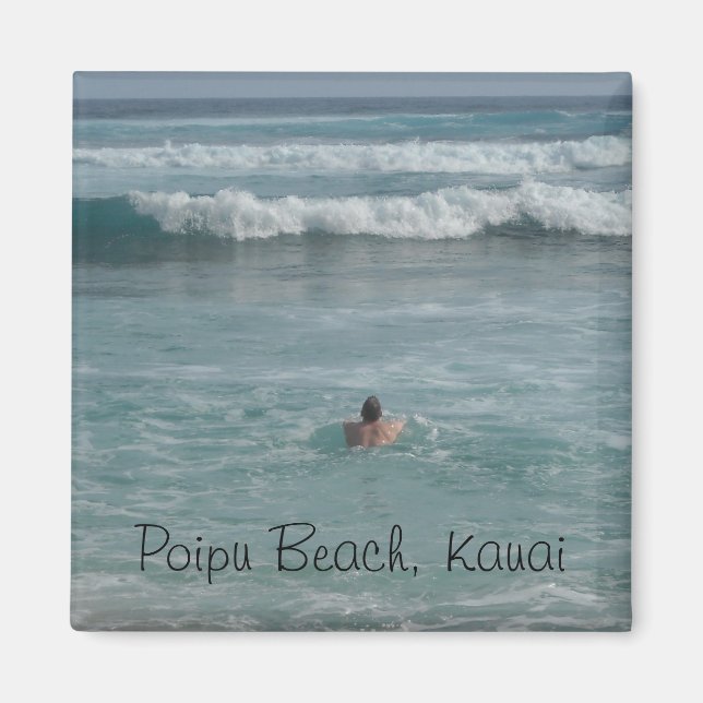 Poipu Beach, Kauai Magnet (Framsidan)