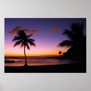 Poipu strand - Kauai, Hawaii Poster