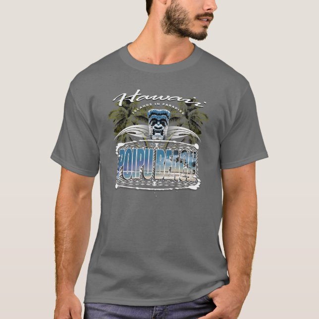 POIPU-STRAND TEE SHIRT (Framsida)