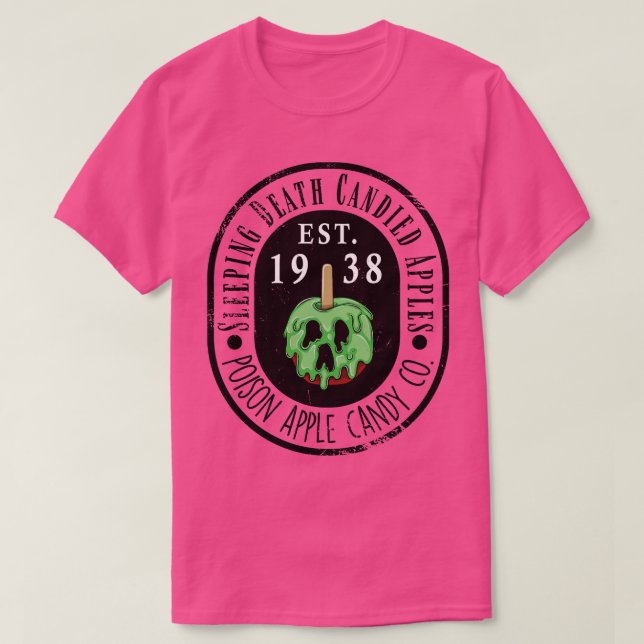 Poison Apple Candy Co TShirt T Shirt (Design framsida)