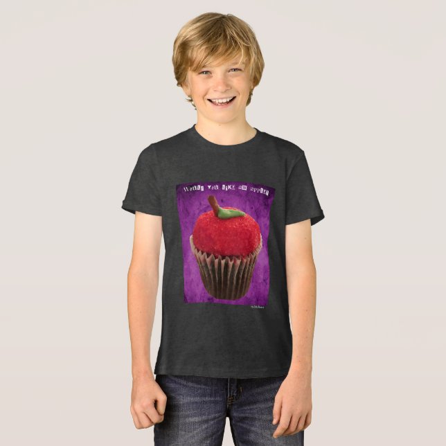 Poison Apple Cuptårta T Shirt (Framsida Full)