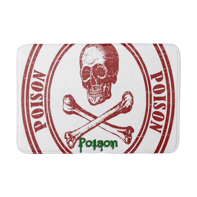 Poison Bathroom Bathmat Badrumsmatta (Framsidan)