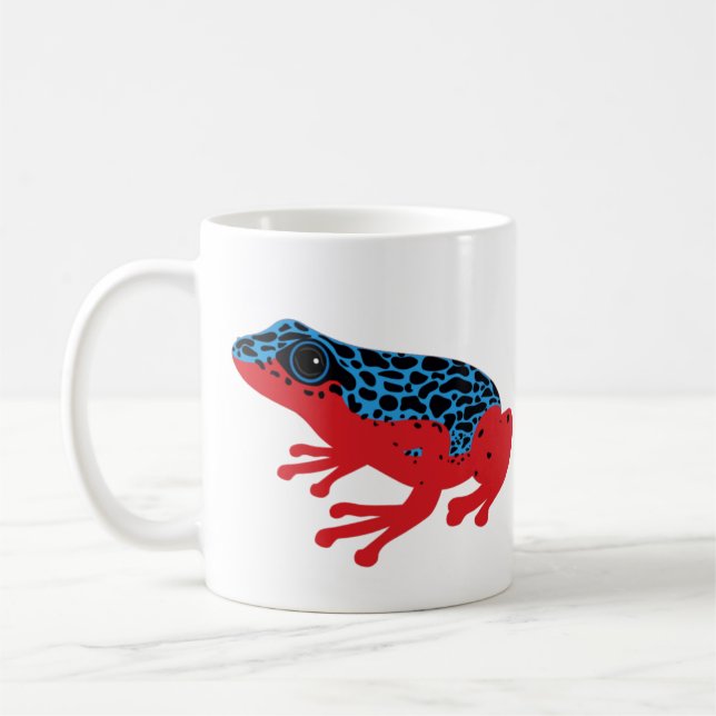 Poison Dart Frog Coffee Mugg (Vänster)