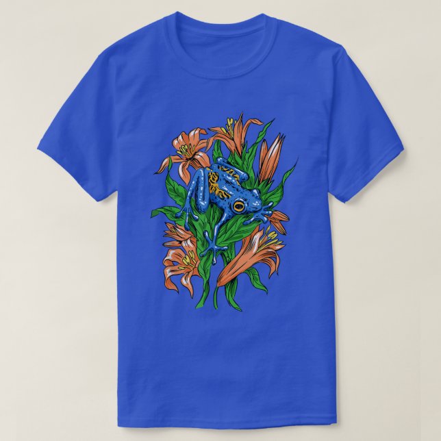 Poison Dart Frog Frogs T Shirt (Design framsida)