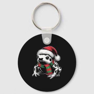 Poison Dart Frog Julafton Santa Hat Scarf jul Co Nyckelring