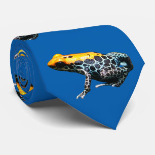 Poison Dart Frog Neck Tie Slips