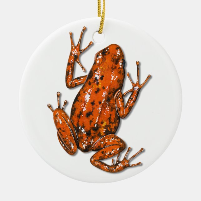 Poison Dart Frog Ornament (Framsidan)