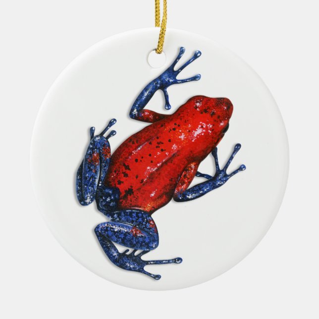 Poison Dart Frog Ornament (Framsidan)