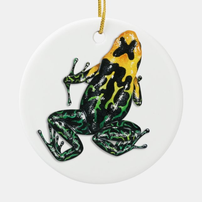 Poison Dart Frog Ornament (Framsidan)