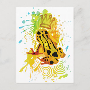 Poison_dart_frog Vykort
