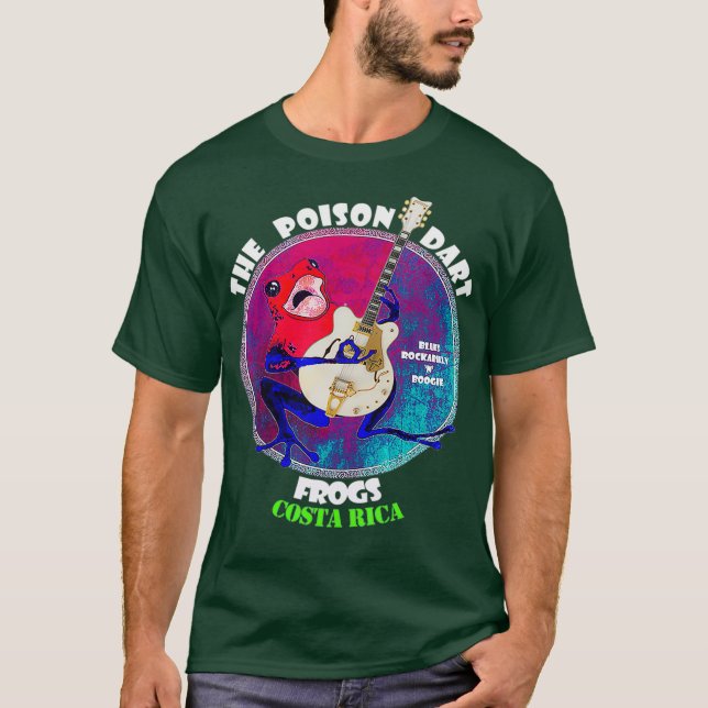 Poison Dart Frogs T Shirt (Framsida)