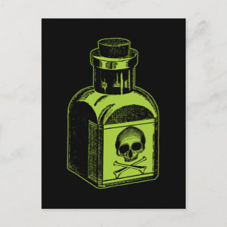 Poison Flaska Vykort