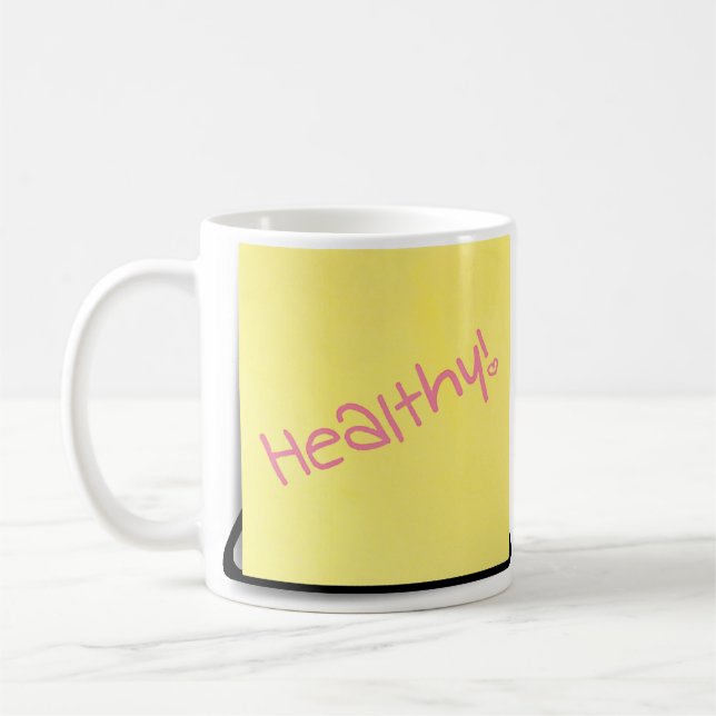 Poison - Healthy Girly (left) Kaffemugg (Vänster)