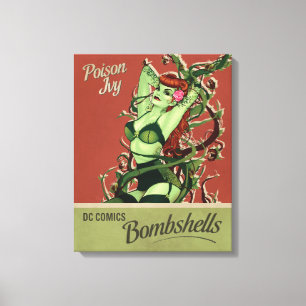 Poison Ivy Bombshell Canvastryck
