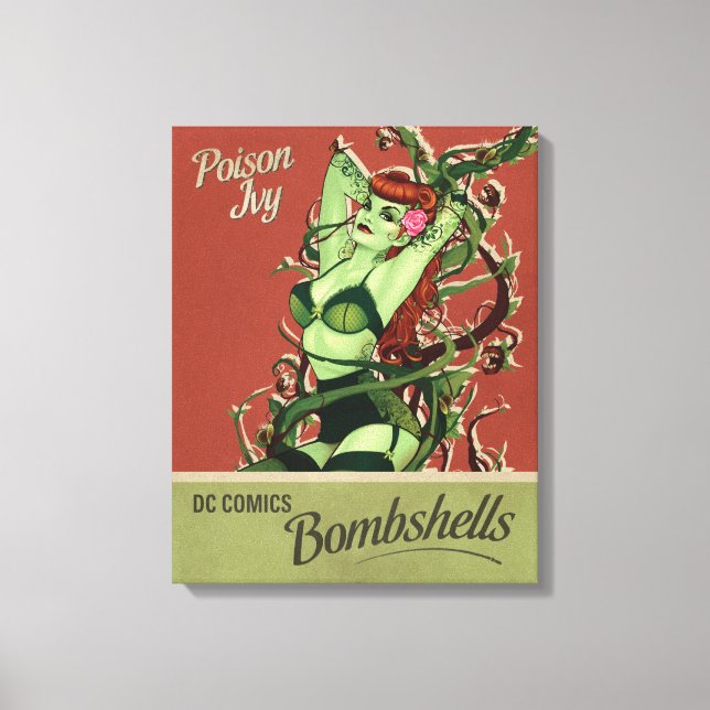Poison Ivy Bombshell Canvastryck (Framsida)