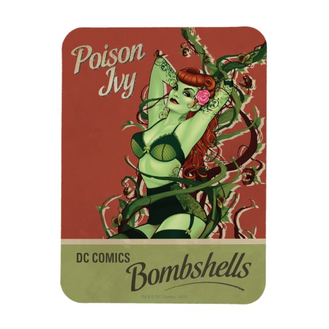 Poison Ivy Bombshell Magnet (Vertikal)