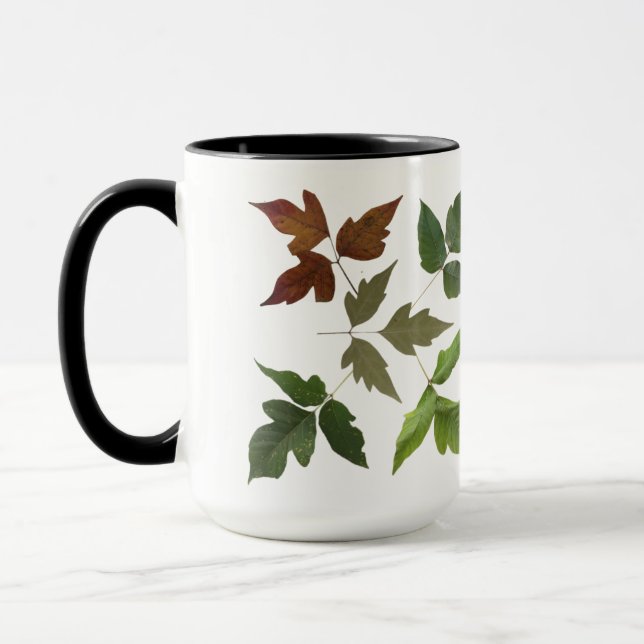 Poison Ivy Löv Botanical Löv Design Mugg (Vänster)
