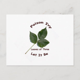 Poison Ivy Vykort