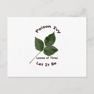Poison Ivy Vykort