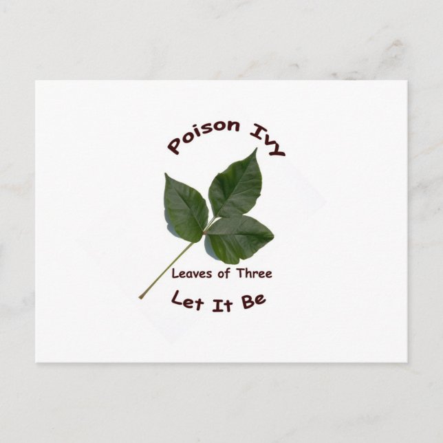 Poison Ivy Vykort (Framsida)