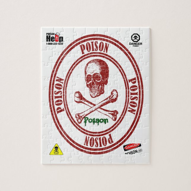 Poison Jigszawa Puzzle Pussel (Vertikal)