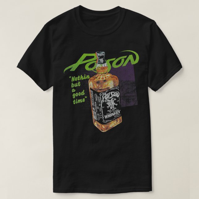 Poison Nothin but a Bra Time T Shirt (Design framsida)