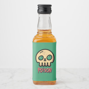 Poison Potion Spritflaskor Etikett