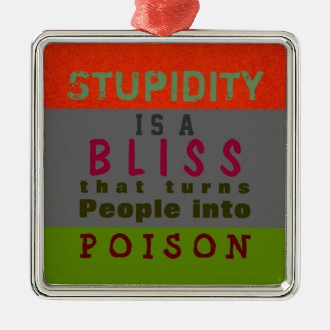 POISON STUPIDITY ~ Ornament (Framsidan)