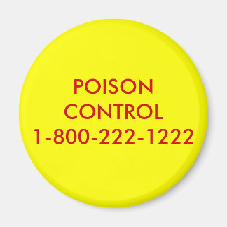 POISONKONTROLL1-800-222-1222 MAGNET